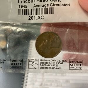 1945 Lincoln Wheat Cent - Average Circulated Condition